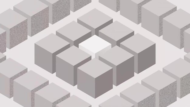 Photo crypto cubes background