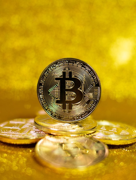 Crypto currency Gold Bitcoin, BTC