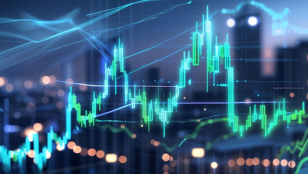 crypto market stock market and forex trading graph investment charts for growth
