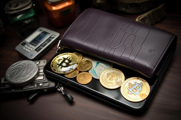 Photo cryptocurrencey hardware wallet