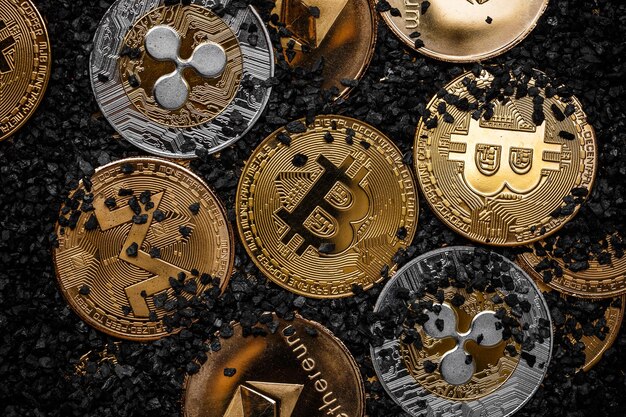 Photo cryptocurrencies new digital money