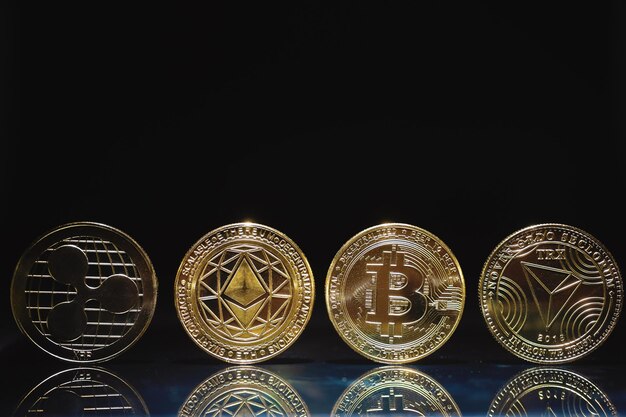 Photo cryptocurrencies and technology