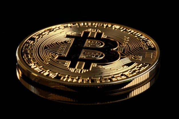 Cryptocurrency golden bitcoin virtual money business and cryptocurrencies