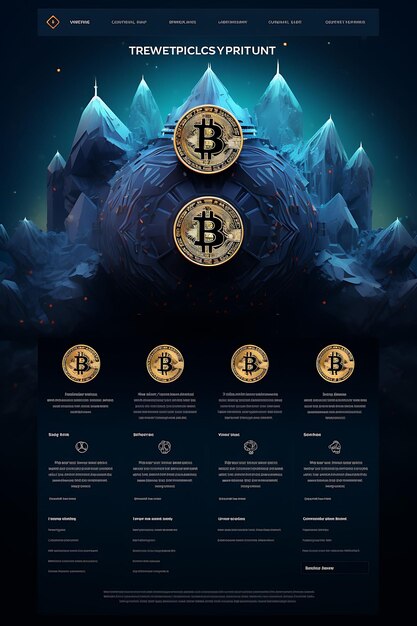 Foto sito di gateway di pagamento di criptovaluta con illustrazione di pagamento e affari idea di sfondo creativa