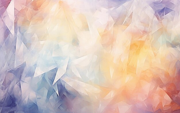 Crystal Background with Lifelike Kodachrome Tones Intricate Top