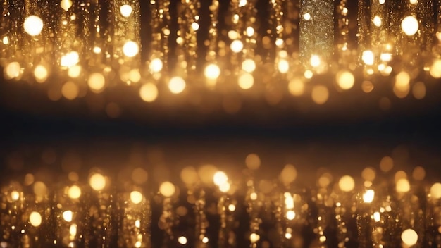 Photo crystal bokeh golden effect overlay glowing light texture design radiant lens flare