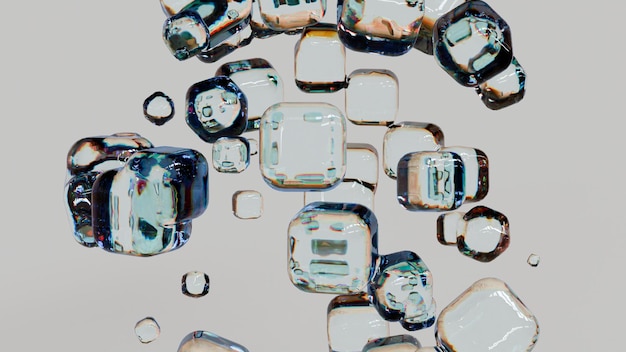 Crystal Clarity A Cluster of Glassy Geometrics