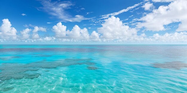 写真 クリスタルクリアな海水の湾