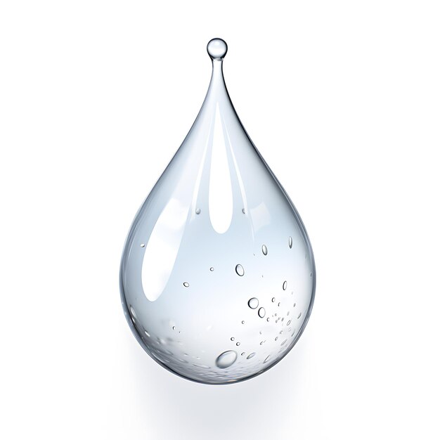 Photo crystal clear water droplet clipart
