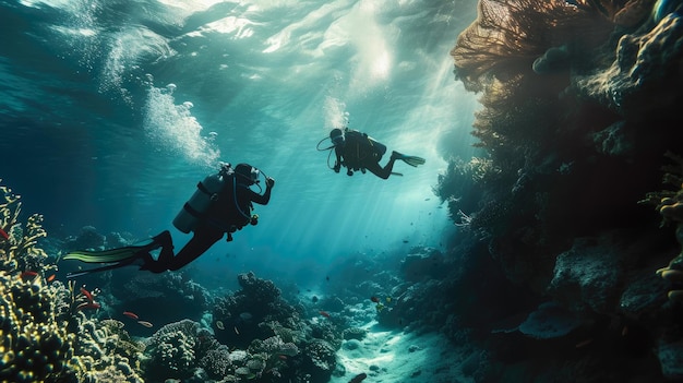 Crystal Clear Waters Coral Wonderland Exploration