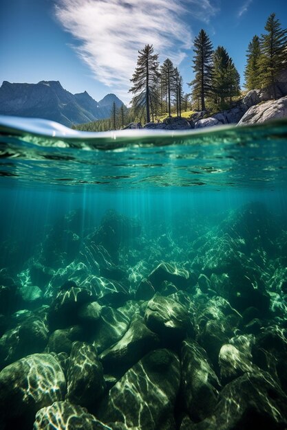 crystal clear waters