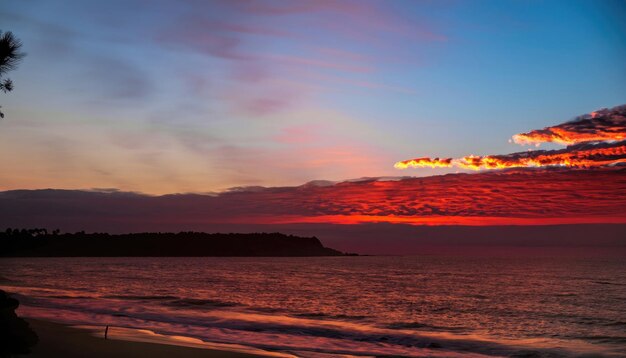 Crystal Cove State Park Sky Fire