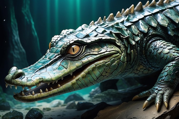 Crystal Crocodilian