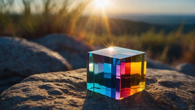 Crystal cube