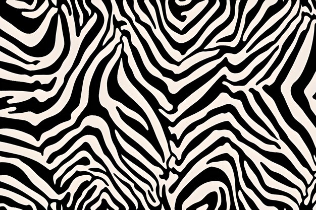 Zebra Monochrome Wallpaper  Dunelm