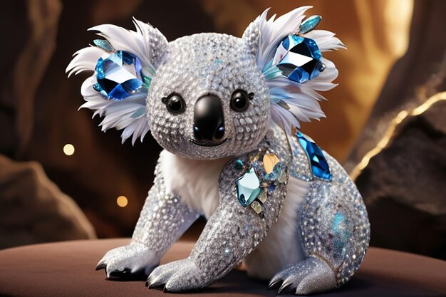 Photo crystal koala