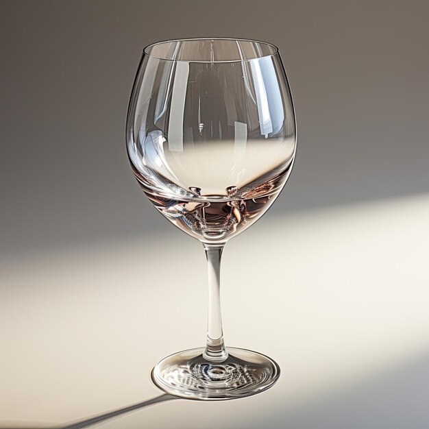 Фото Кристальные тени из винного стекла