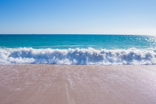 Crystalline waters beach