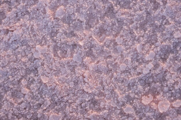 Crystals of pink salt natural background