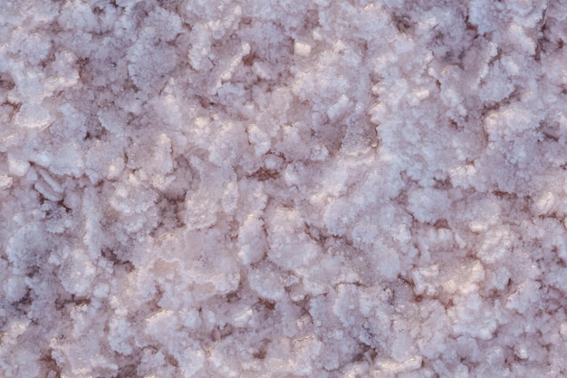 Photo crystals of pink salt natural background