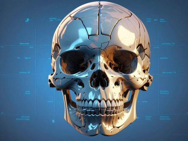 ct-scan rapport schedel