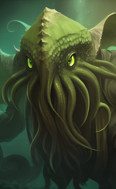 Photo cthulhu art