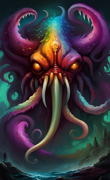 Photo cthulhu art