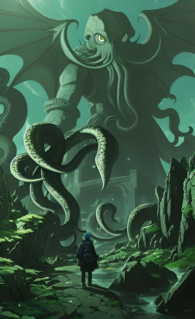 Photo cthulhu art