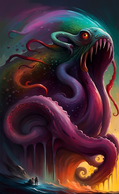 Photo cthulhu art