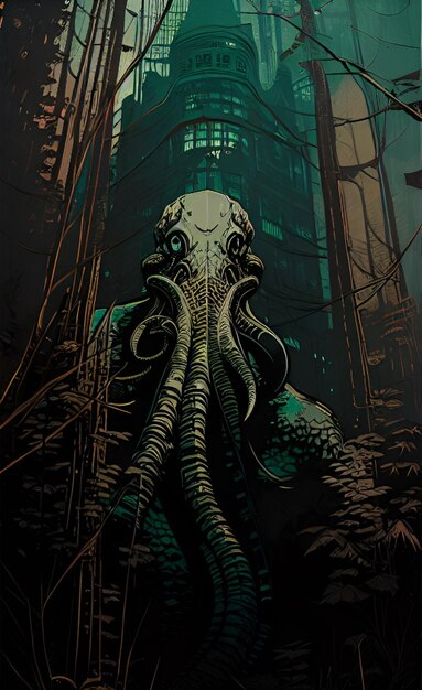 Photo cthulhu art