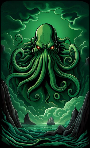 Photo cthulhu art