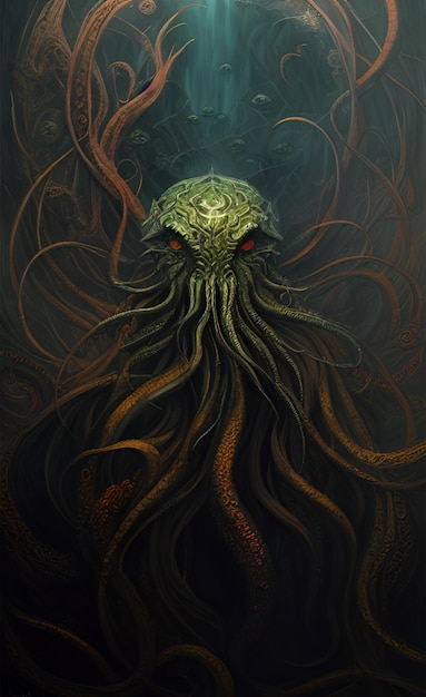 Photo cthulhu art