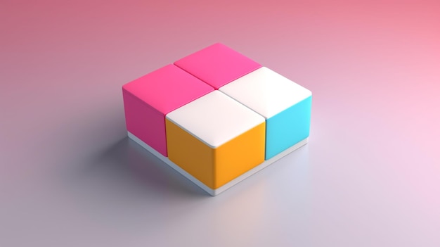 A cube that is made by the company cubes.