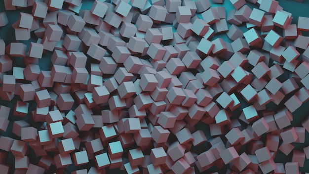 Cubes design background