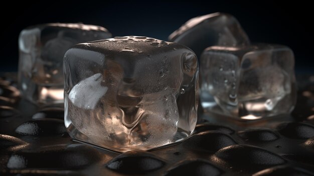 Cubes ice