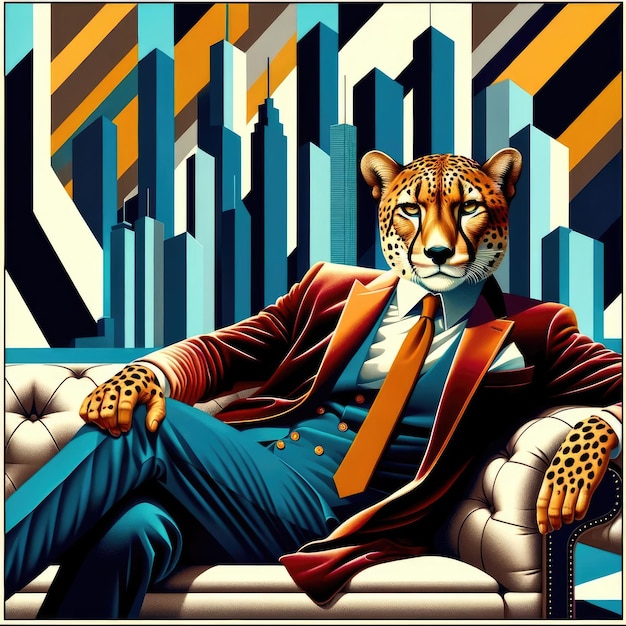 Cubist Cheetah Urban Cool