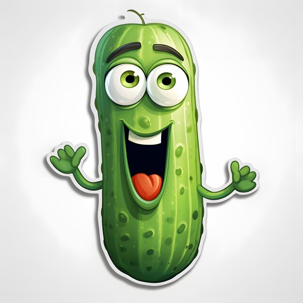 Photo cucumber illustration