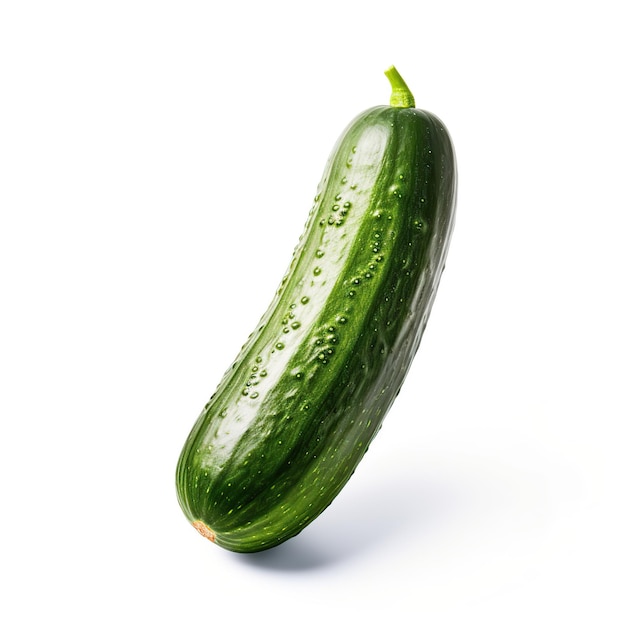 cucumber isolated on white background