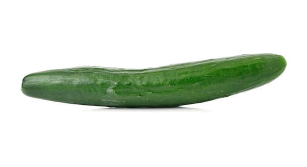 Cucumber isolated on white background