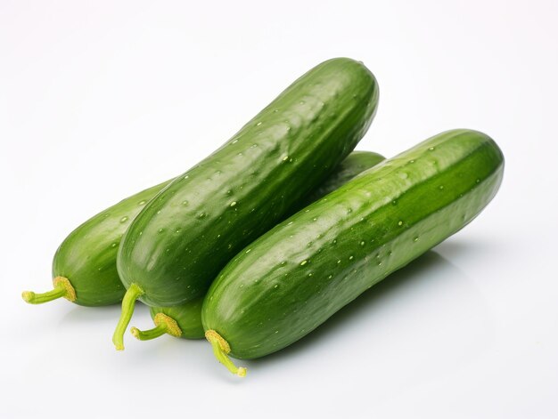 Cucumber isolated on a white background