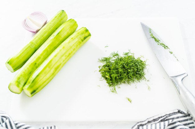 Cucumber salad