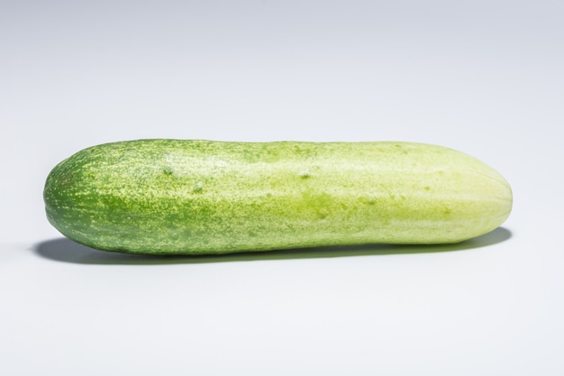 Cucumber white background