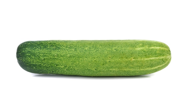 Cucumber on white