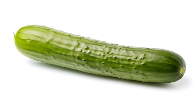 A cucumber with the word cucumber on it