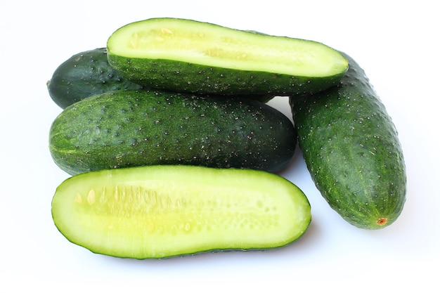 Cucumbers isolated isolated