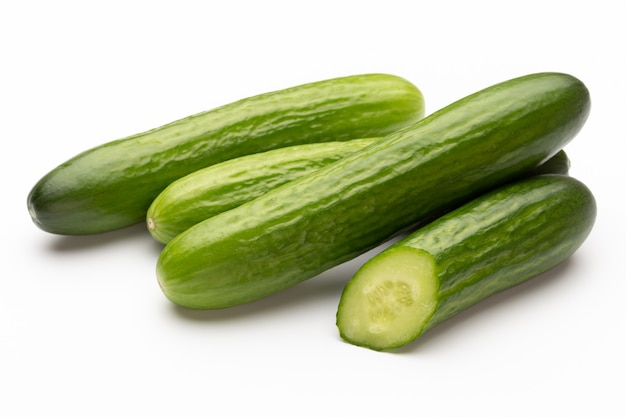 Cucumbers isolated