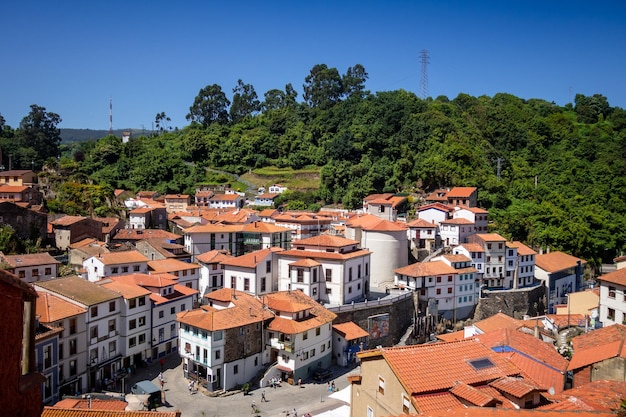 Cudillero fishing village in Asturias Spain