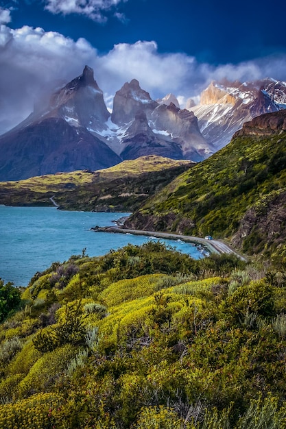 Cuernos Del Paine peaks