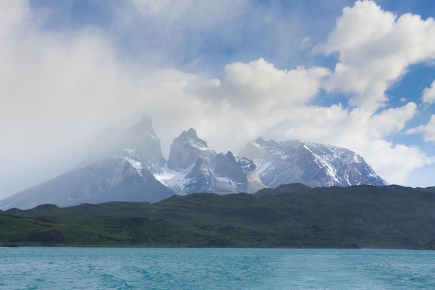 Cuernos del paine uitzicht torres del painechili