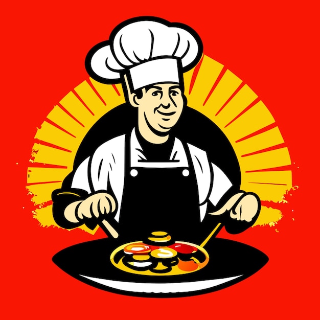 culinary creations vector illustration cartoon